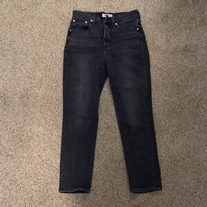 Madewell Perfect Vintage Jeans Black Size 26